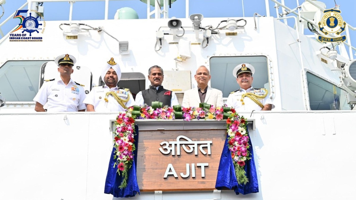 Indian Coast Guard commissions ICGS Ajit, boosts indigenous maritime capabilities