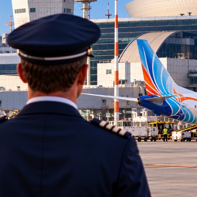 How did Omani pilot with no dual nationality get into cockpit of flight to Israel?