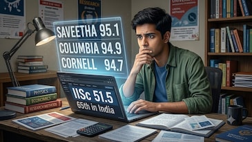 IISc ranks below Saveetha, Galgotias on THE's research quality score. What's wrong? IISc ranks below Saveetha, Galgotias on THE's research quality score. What's wrong?