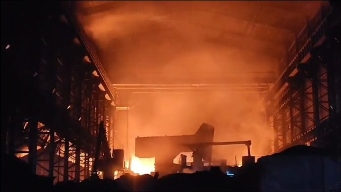 Two persons died after gas exposure at the ESL Steel plant in Jharkhand's Bokaro district on Sunday, officials said. (File photo) tirupati steel plant explosion
