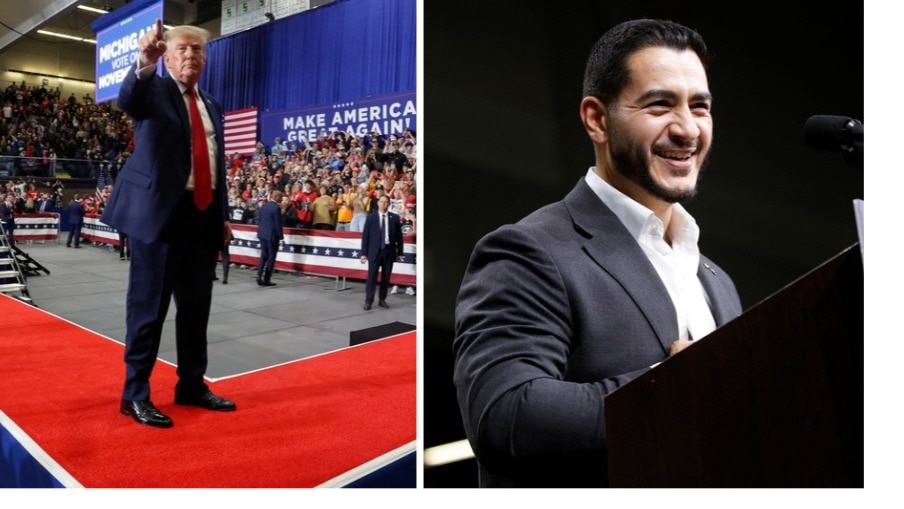Trump claims El-Sayed wants Sharia law, demands metal detector screening