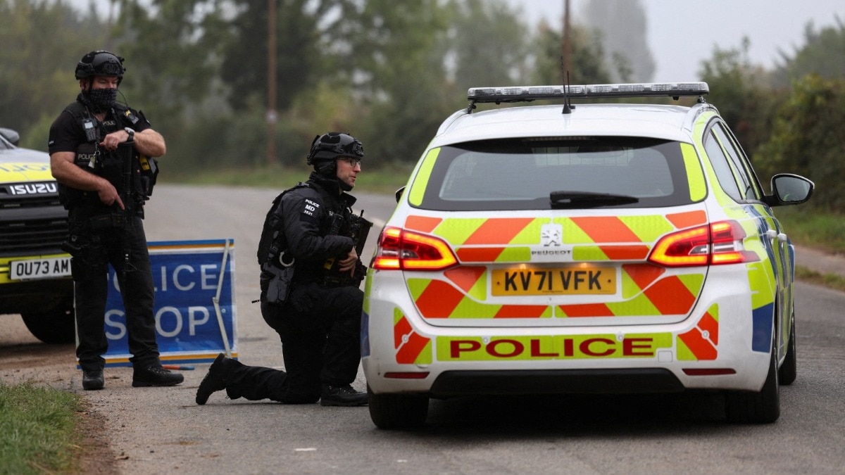 British police arrest UK-Iranian man over security incident at US airbase in England