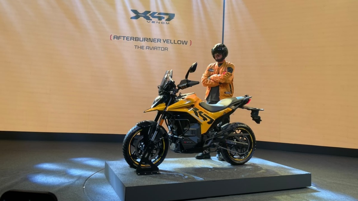 Ultraviolette X-47 Venom launched at Rs 2.65 lakh, gets 343km range