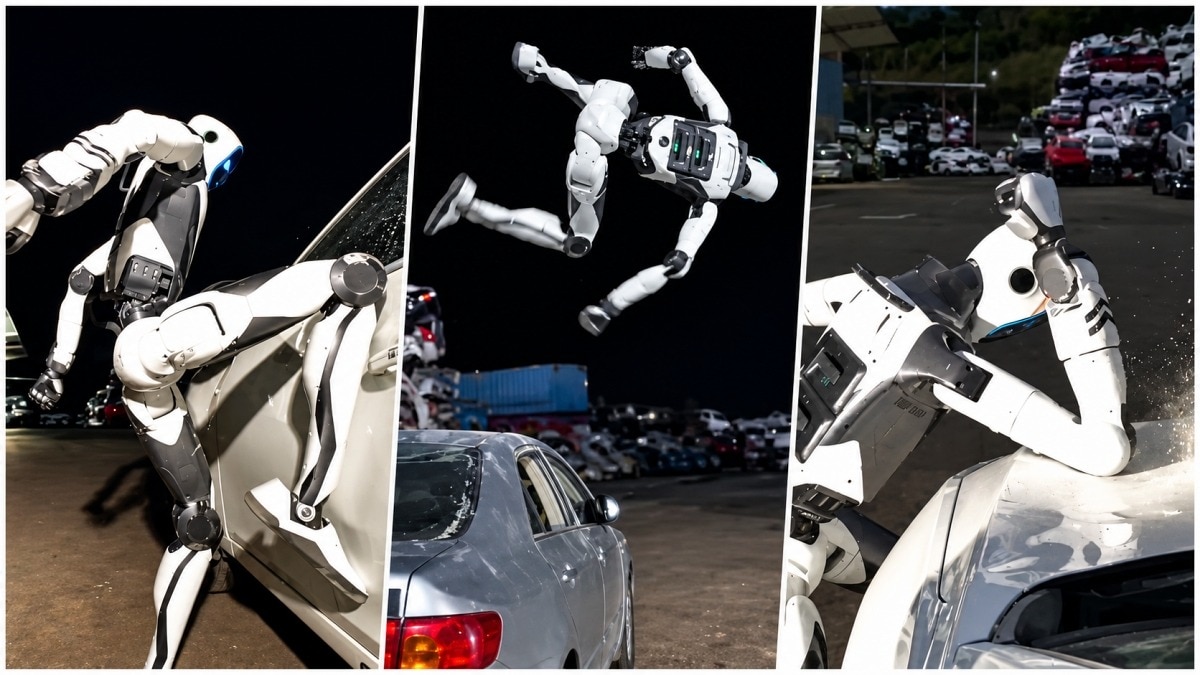 Don't mess with it: China's Unitree unveils robot that kicks, flips and lifts a car