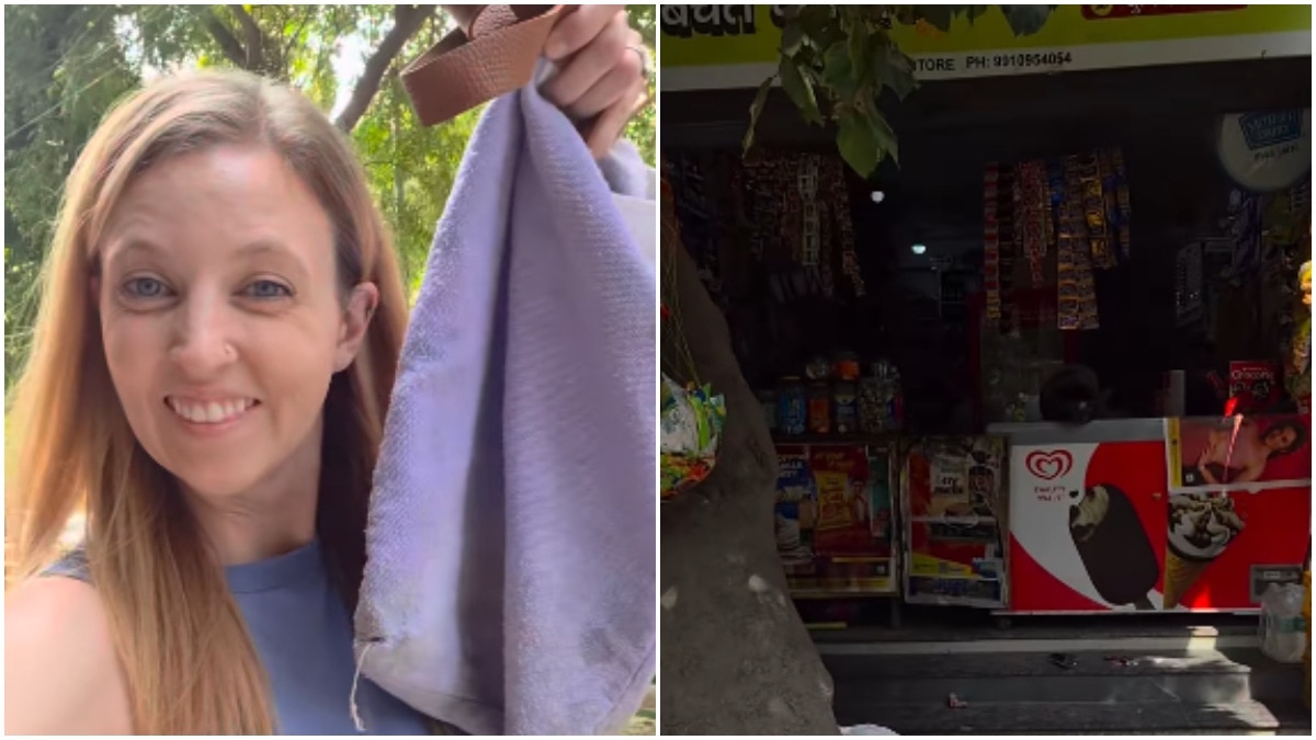 US woman shows how a quick kirana store run sums up what she loves about India