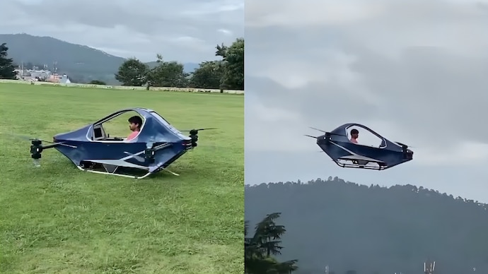 Ravi Tamta, from Uttarakhand’s Almora district, spent 13 years learning through online resources and experiments to develop an electric flying vehicle. Uttarakhand man Ravi Tamta built electric flying car without an engineering degree
