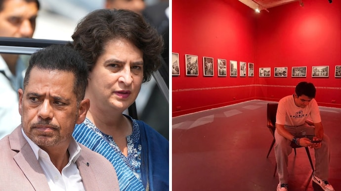 Vadra said Raihan had exhibited at Bikaner House for six years and had followed the established procedure of submitting a PDF of the proposed exhibits in advance. (Photo: PTI) Vadra said Raihan had exhibited at Bikaner House for six years and had followed the established procedure of submitting a PDF of the proposed exhibits in advance.