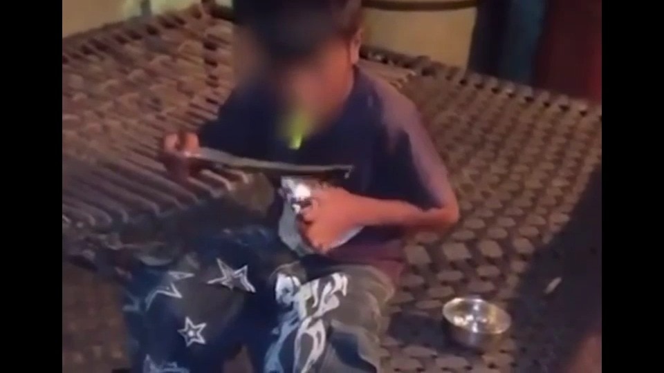 Video of child consuming drugs in Punjab goes viral, sent to de-addiction centre
