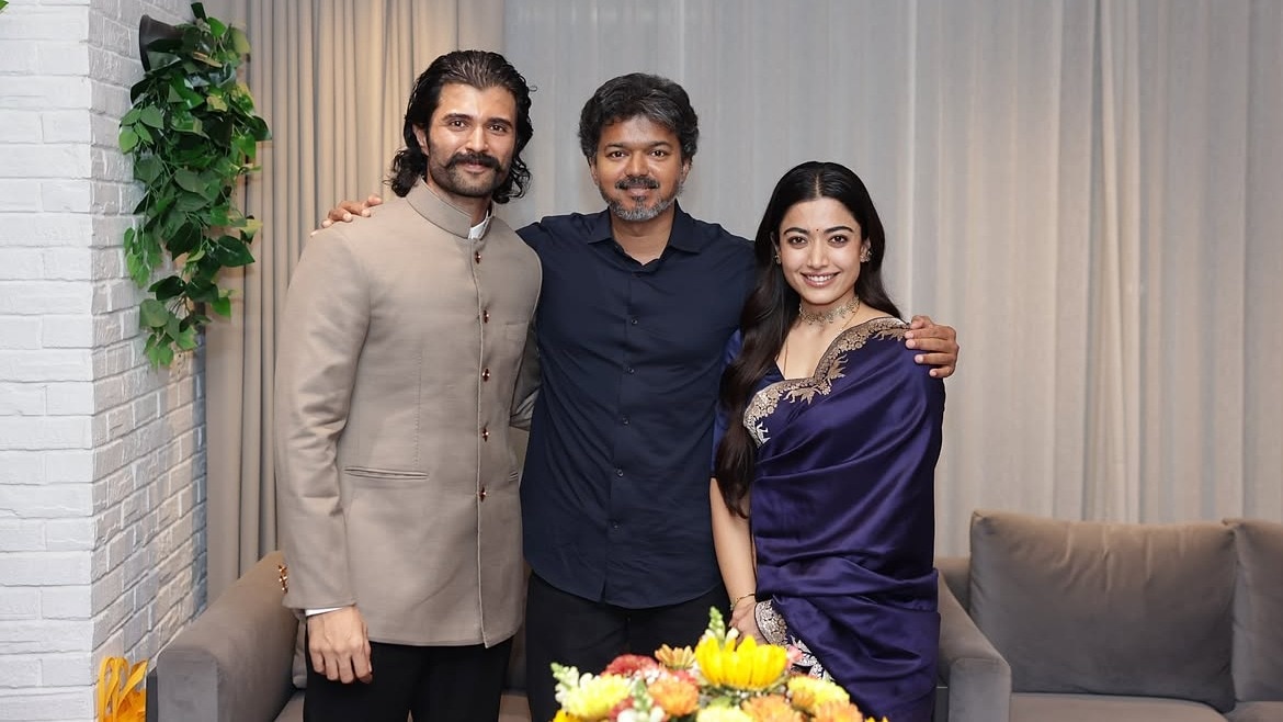 Vijay Deverakonda and Rashmika Mandanna Meet CM Vijay, Call Him 'Already a Favourite'