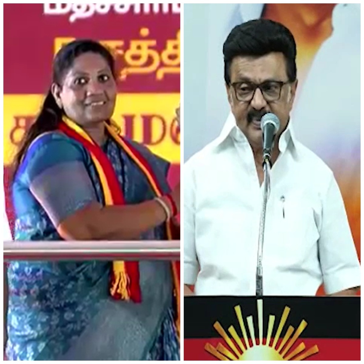 Stalin uses 'petti' for TVK’s bypoll candidate; Vijay’s party alleges body-shaming