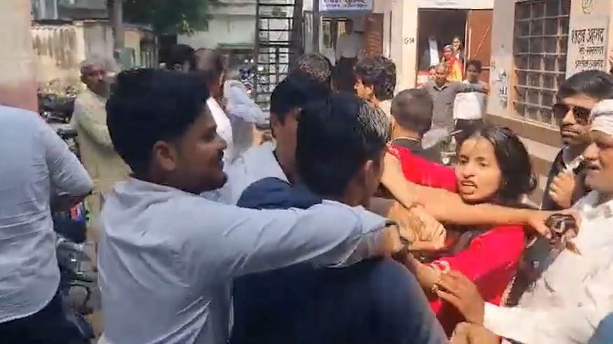 Woman's hair pulled, brother punched after clash with husband at UP court complex