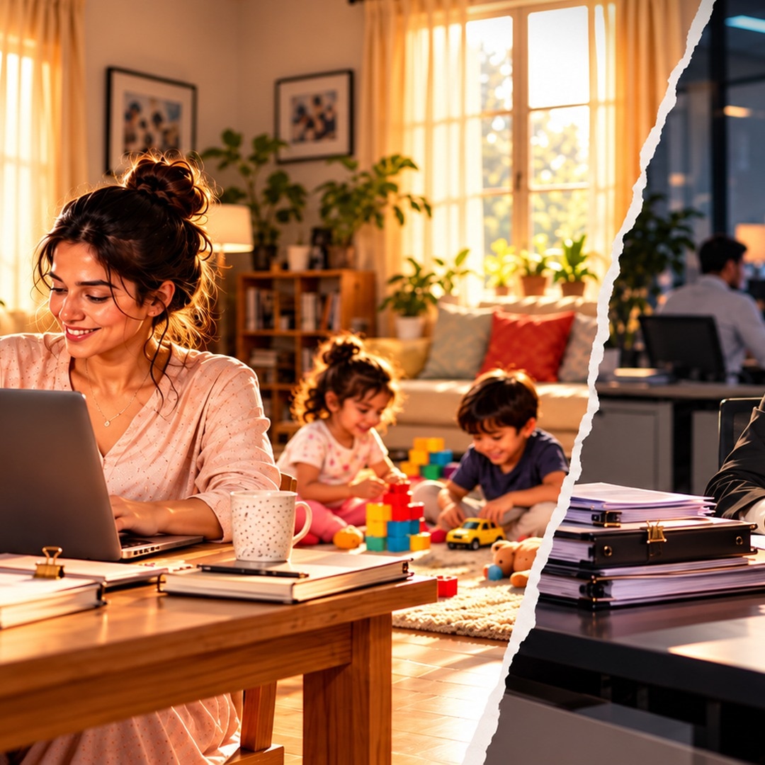 Rs 1.5 lakh to Rs 75,000: Why this working mom chose family over a bigger pay cheque