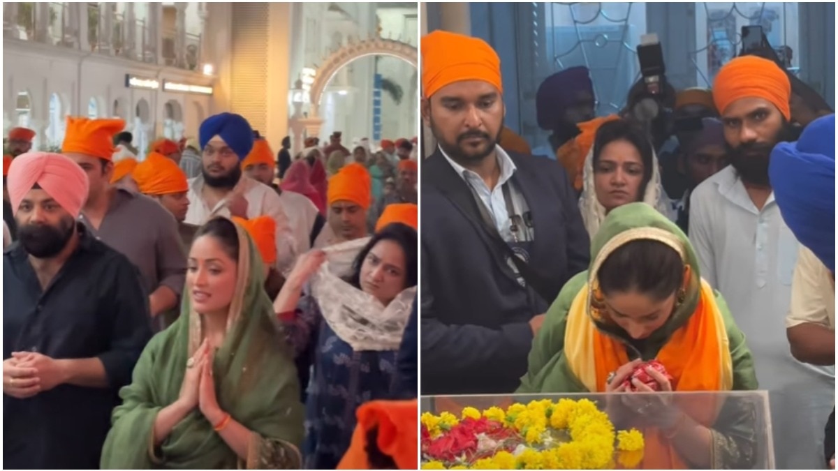 Yami Gautam offers prayers at Patna Sahib before Nayyi Navelli release. Watch