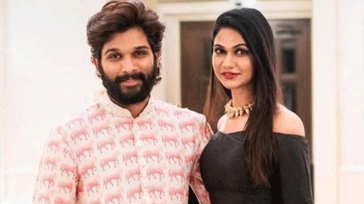 Allu Arjun wished wife Sneha Reddy on her birthday.