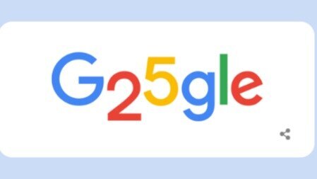 A walk down memory lane': Google celebrates company's 25th anniversary with doodle - India Today