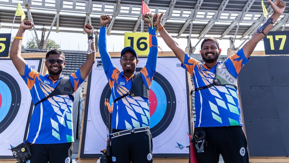 Asian Games: India settle for silver in recurve men’s team event in archery. Courtesy: Twitter/Asian Games