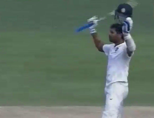 Brisbane Test India 311/4 at stumps