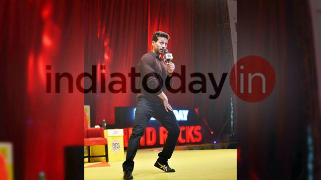 Tiger Shroff at Mind Rocks 2018