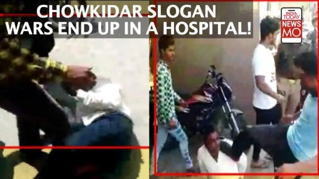 Main Bhi Chowkidar Slogan Takes An Ugly Turn Incites Violence In Main Bhi Chowkidar Slogan Takes An Ugly Turn Incites Violence In Farrukhabad Newsmo Indiatoday