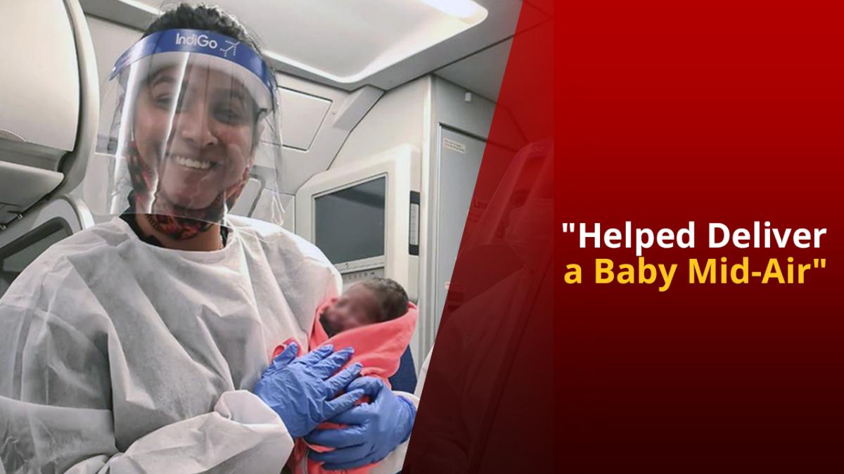 Gynecologist Helps Deliver Baby on Flight, Know The Full Story India