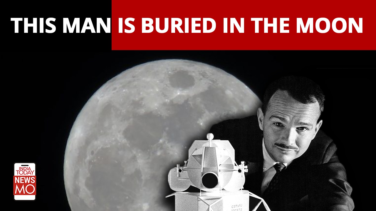 Eugene Shoemaker The first man buried on moon
