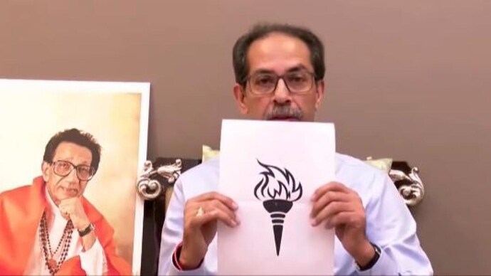 Sena vs Sena: Uddhav Thackeray's faction gets 'mashaal' as election symbol