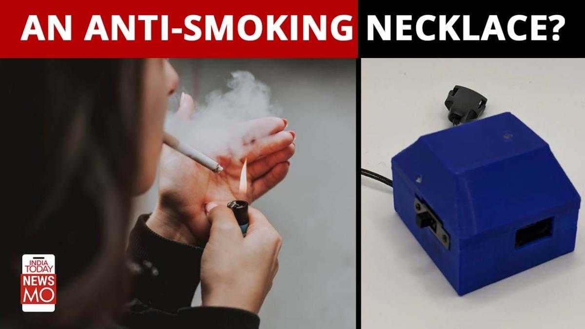 Want to quit smoking? This smart necklace can help India Today