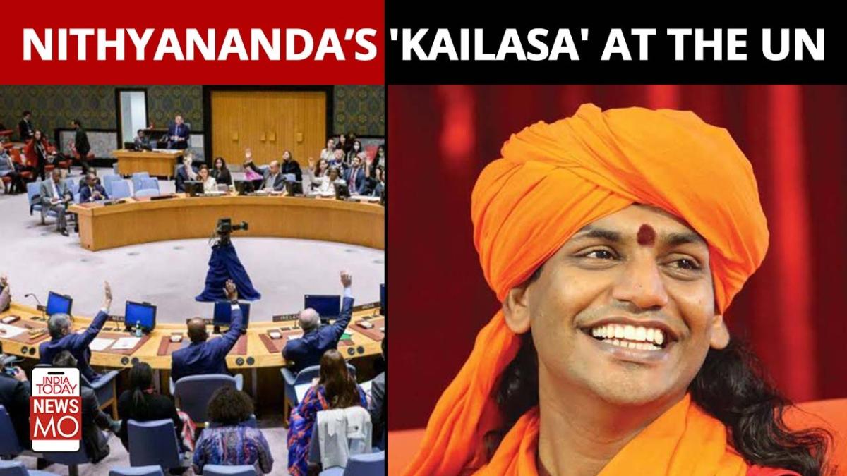 United States of Kailasa Nithyananda's nation gets a United Nations