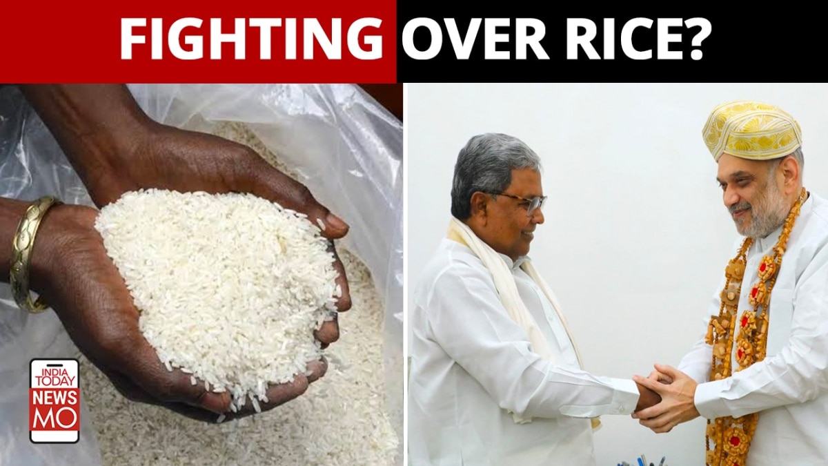 Why Karnataka Congress and centre are fighting over rice - India Today