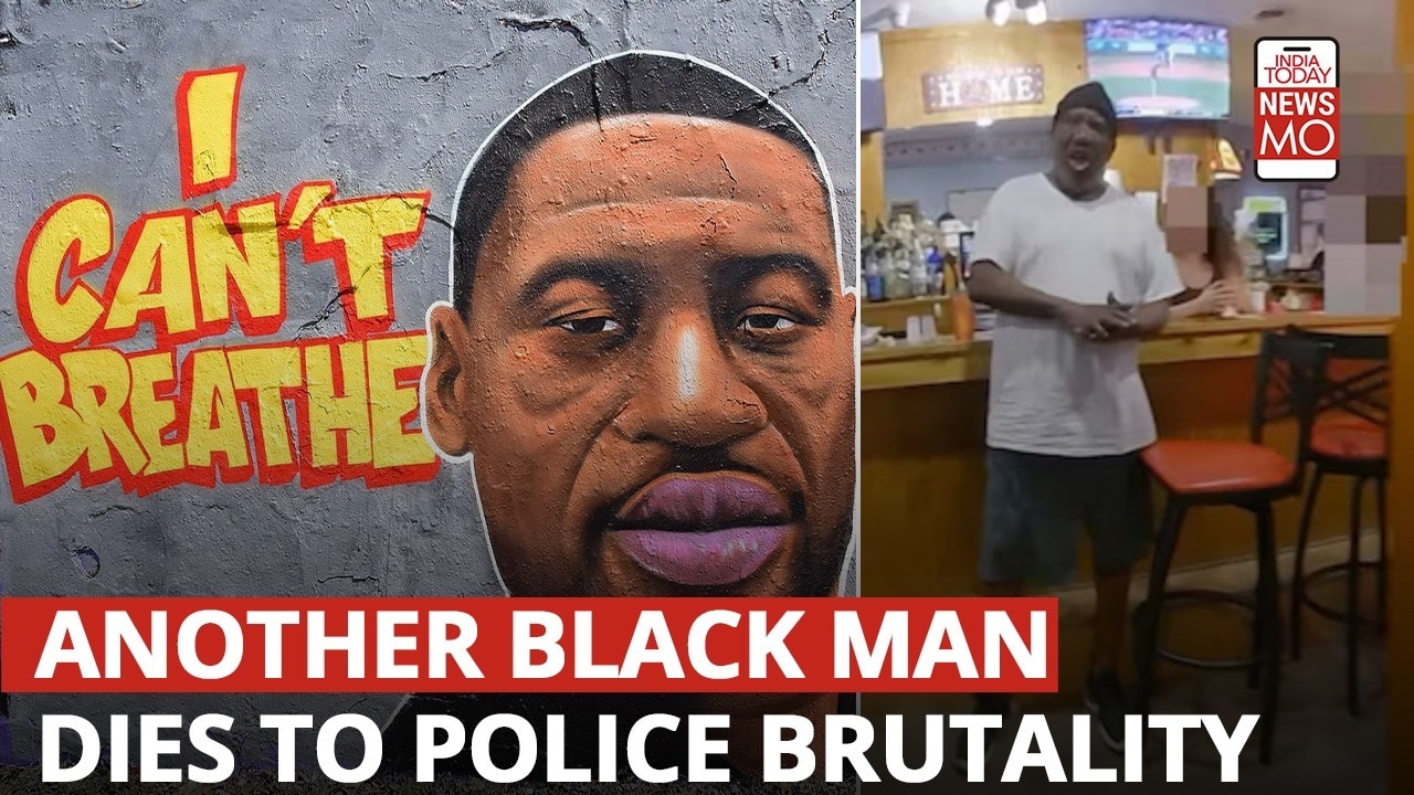 'I can’t breathe…' Frank Tyson dies as police kneel on his neck