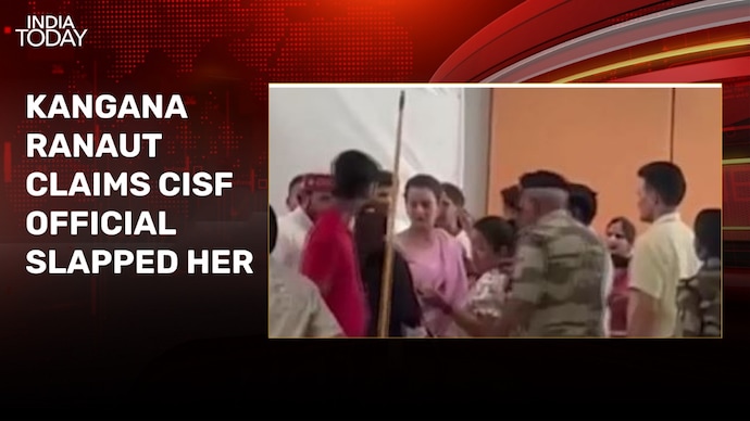 Kangana Ranaut alleges she was slapped by CISF official at Chandigarh airport