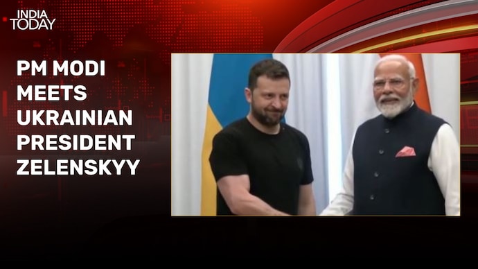 PM Modi meets Ukrainian President Zelenskyy on sidelines of G7 summit in Italy