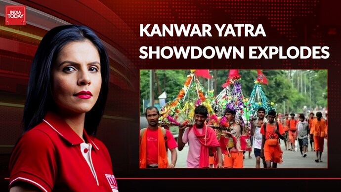 Yogi Adityanath's Kanwar Yatra route diktat: Transparency or religious bigotry? Big debate on Preeti Choudhry's show