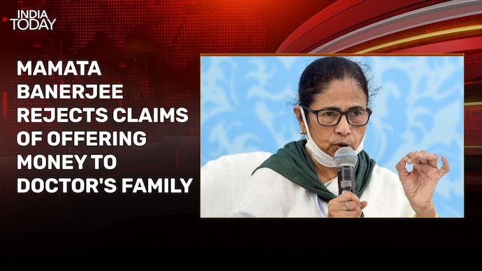 Mamata Banerjee rejects claims of giving money to doctor's family Mamata Banerjee