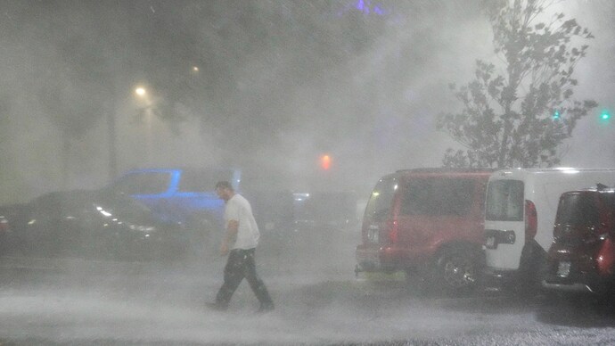 Video: Hurricane Milton flips cars, planes; floods Florida