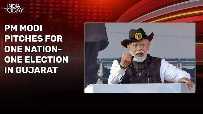 PM paid tribute to Sardar Patel in Gujarat, said- One Nation-One Election will strengthen democracy PM Modi