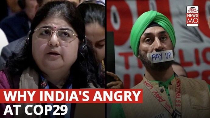 Watch why India lashed out COP29 $300 bn climate finance deal
