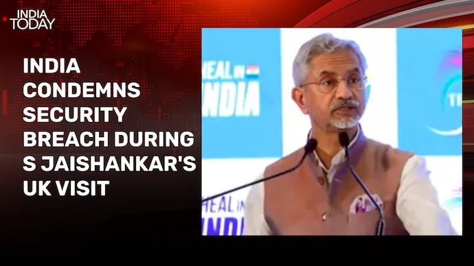 India condemns security breach during S Jaishankar's visit to London