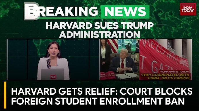 Federal judge blocks Trump administration's move to bar foreign students' enrollment at Harvard