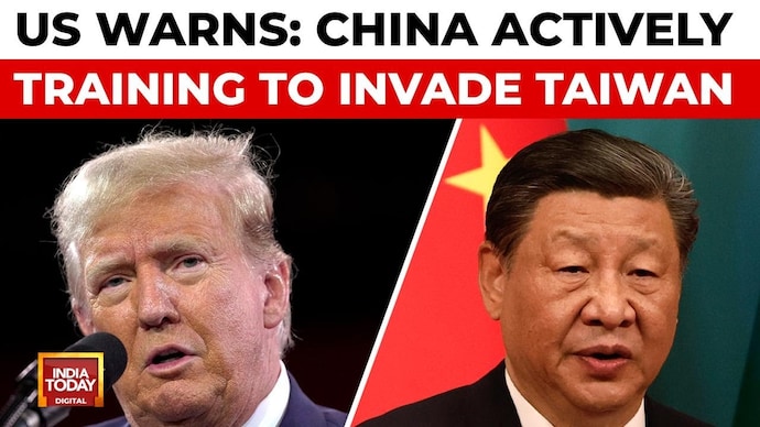 America warned of adjacent Chinese threat to Taiwan, PRC actively says training for invasion US warning: China actively trained to invade Taiwan