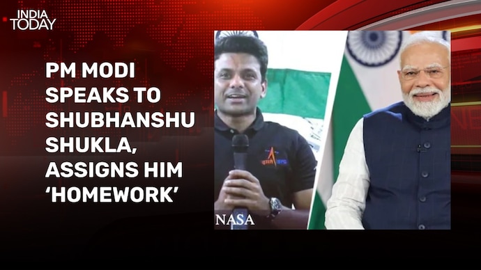 Your experience Gaganian, manned moon mission: It will be important for the shock from PM Modi PM Modi with Shubhanshu Shukla