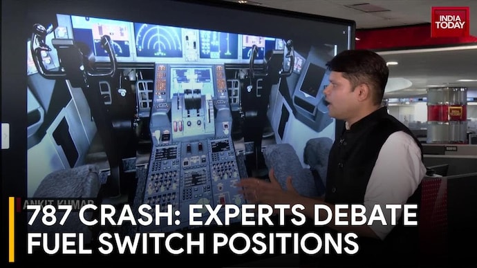 Experts analyze Boeing 787 cockpit layout after release of Air India crash report. 787 Crash: Experts argue fuel switch positions