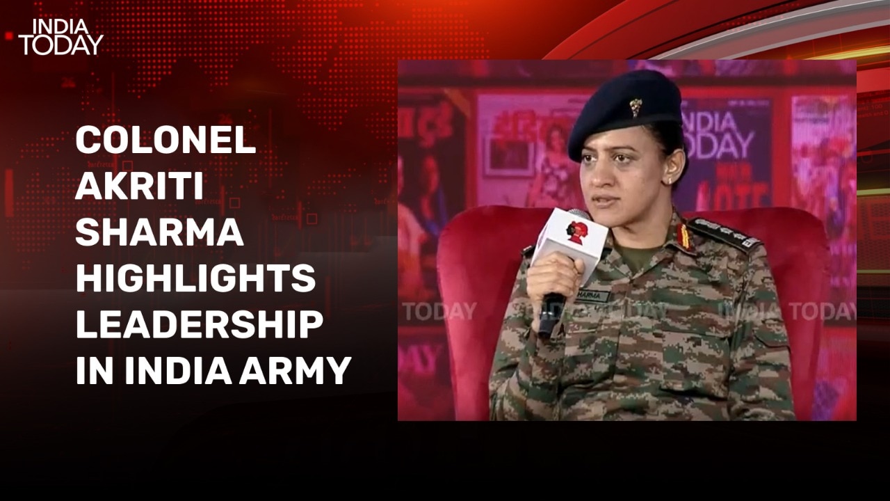 Leadership is defined by presence in service, says Colonel Akriti Sharma