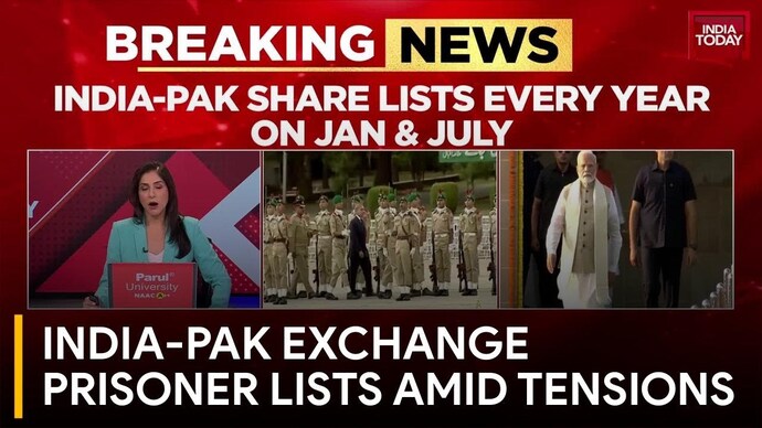India, Pakistan list the list of prisoners despite diplomatic freeze Indo-Pak exchange prisoner list amid stress