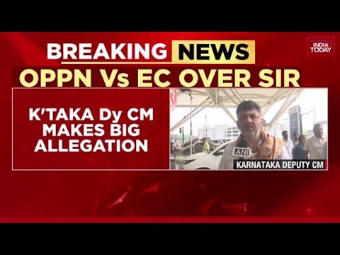 DK Shivakumar claims bogus votes being created across booths in Karnataka