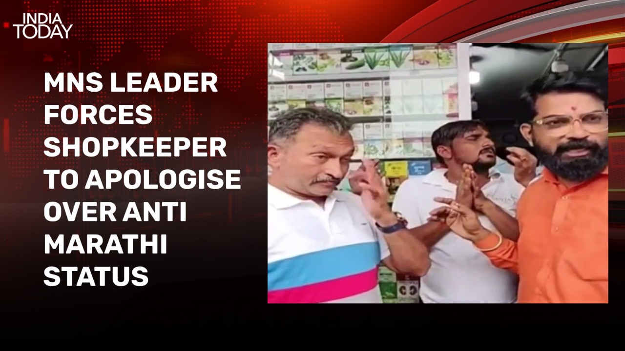 Raj Thackrey's MNS workers assault shopkeeper for his alleged anti-Marathi status