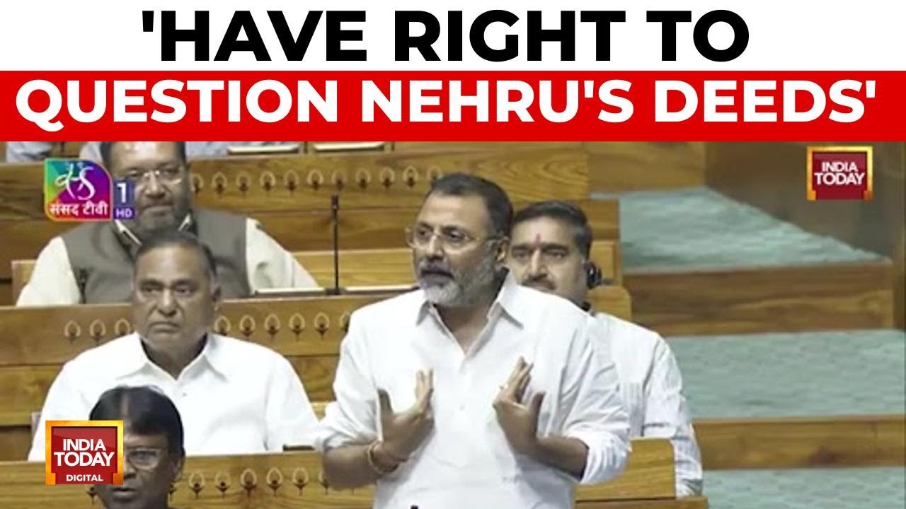 I have the right to question Nehru's deeds: BJP's Nishikant Dubey