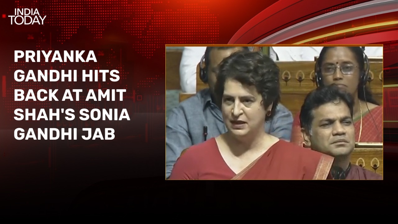 Meri maa ke aasu tab gire...: Priyanka snaps at Amit Shah's Sonia Gandhi jab
