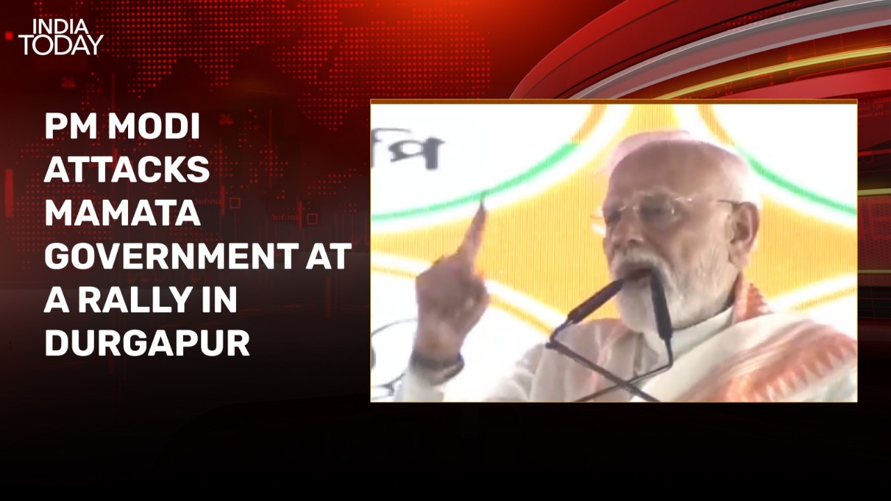 Even hospitals are not safe for women in Bengal, says PM Modi at Durgapur rally