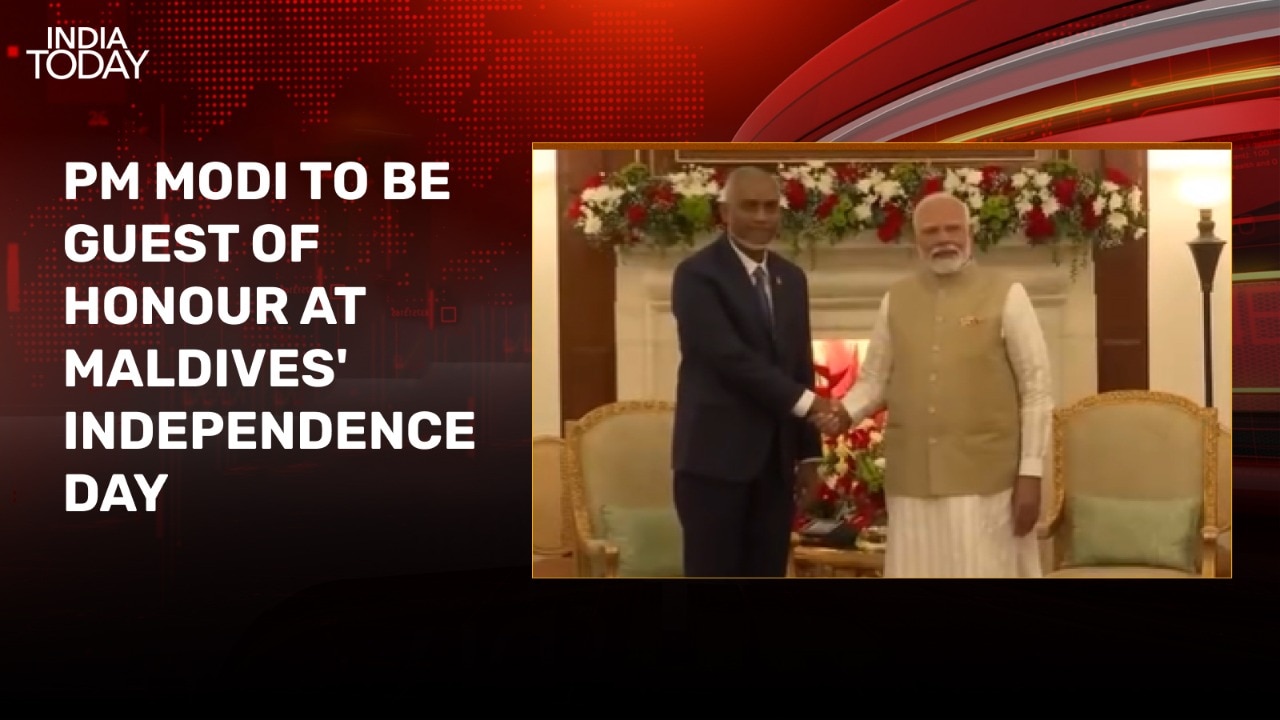 PM Modi to be guest of honour at Maldives' 60th Independence Day